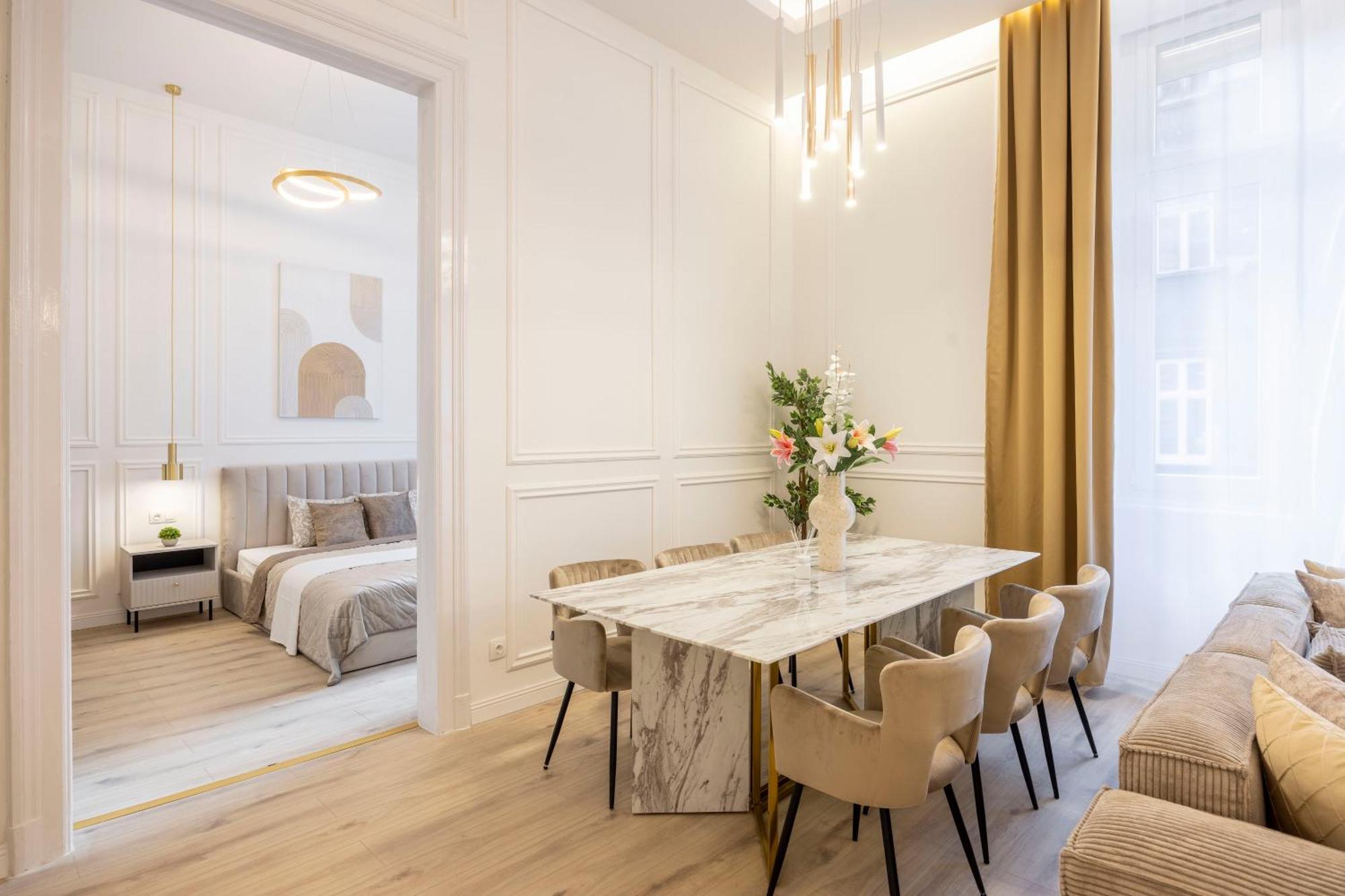 Exclusive & Prestigious Central Residence W/ Balcony Budapesta Exterior foto